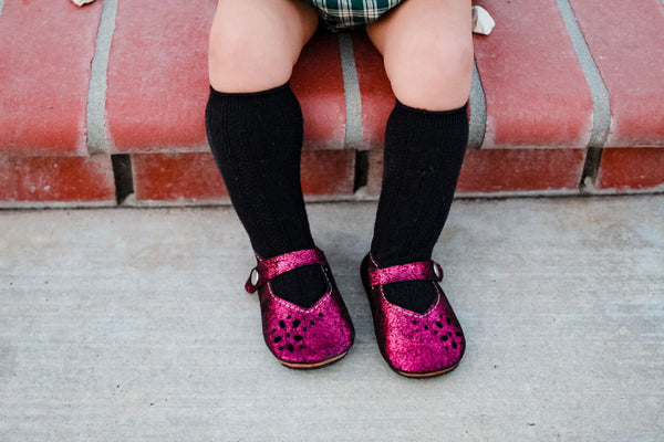 sparkly mary janes duchess and fox shoes