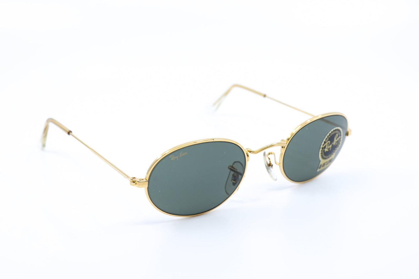 VINTAGE RAY-BAN OVAL W0976 NOAS GOLD – PrimoFramesUSA