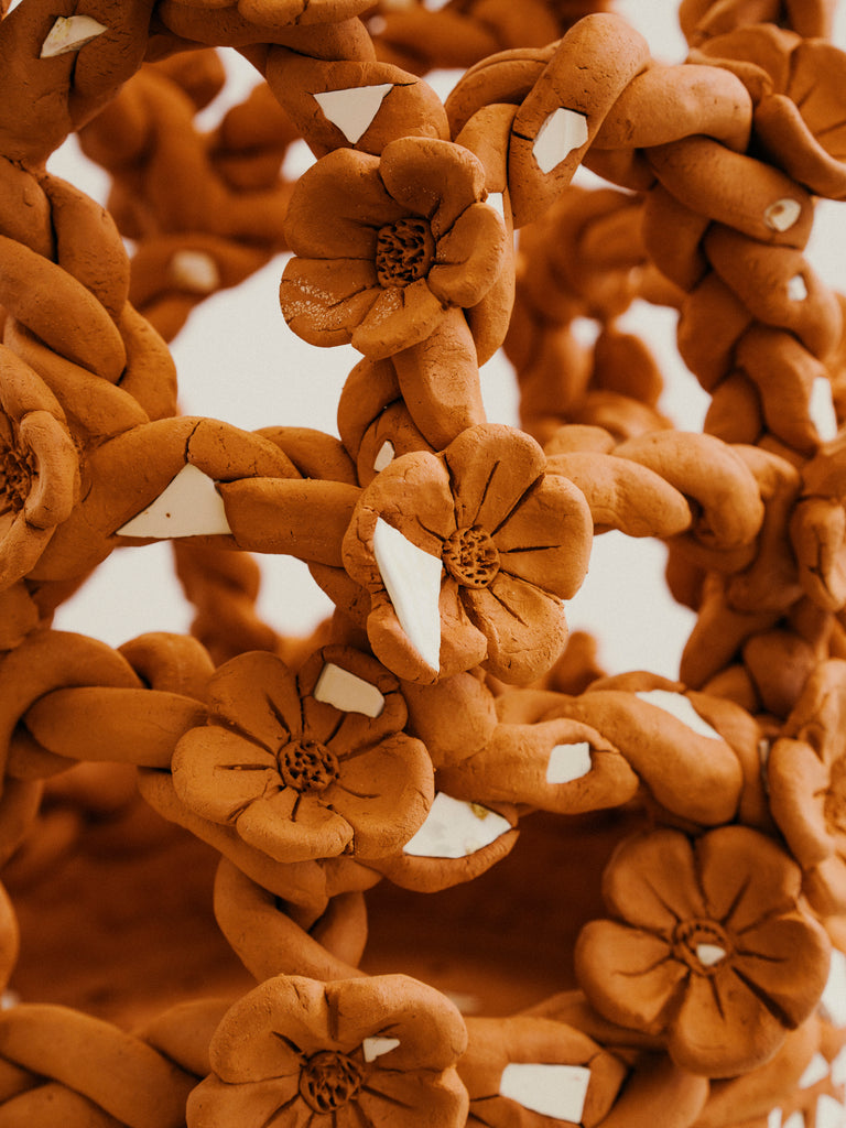 Ceramic flowers