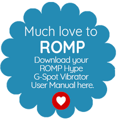 Romp Hype G Spot Vibrator User Manual