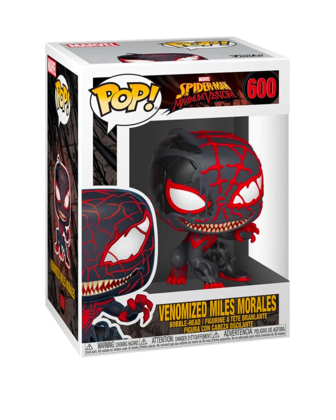 Spider-Man Maximum Venom - Venomized Miles Morales Pop! Vinyl – Mayhem  Collectables