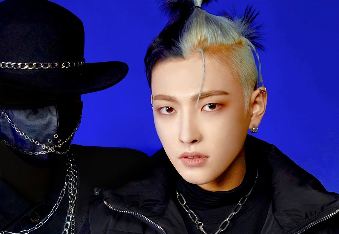 Kim Hongjoong's Best Blue Hair Looks from ATEEZ's Music Videos - wide 3