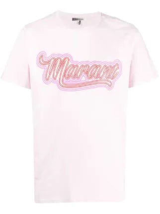 Isabel Marant Neon Logo T-shirt