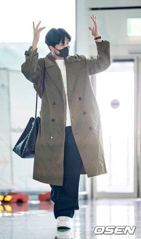 RM of BTS heads to Japan dressed in comfy and elegant Bottega Veneta fit