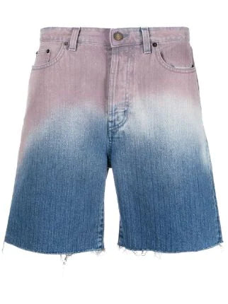  gradient denim short