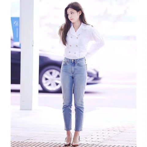 jennie kim airport outfit