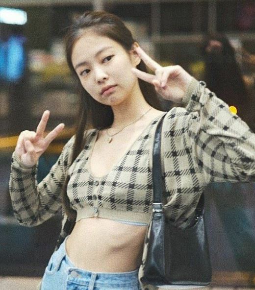 Blackpink Jennie-inspired Longsleeve Set