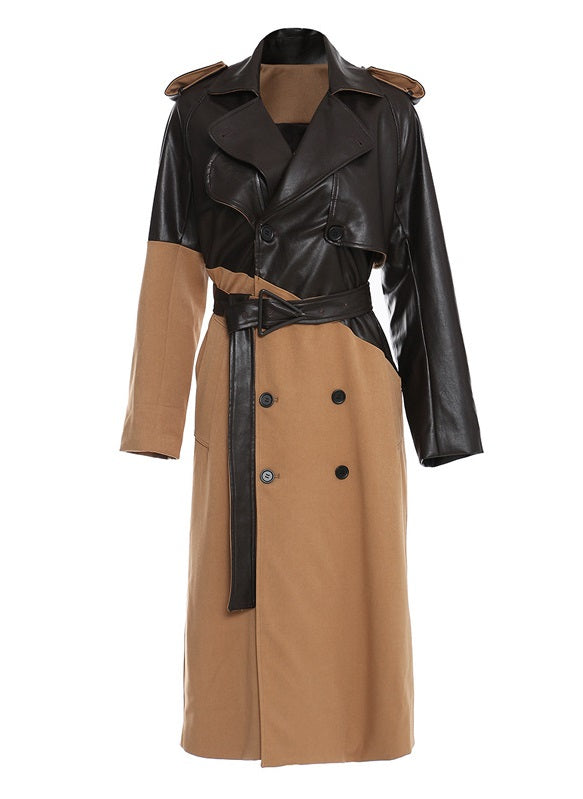 Crash Landing On You Yoon Se Ri Inspired Two Tone Belted Trench Coat ...