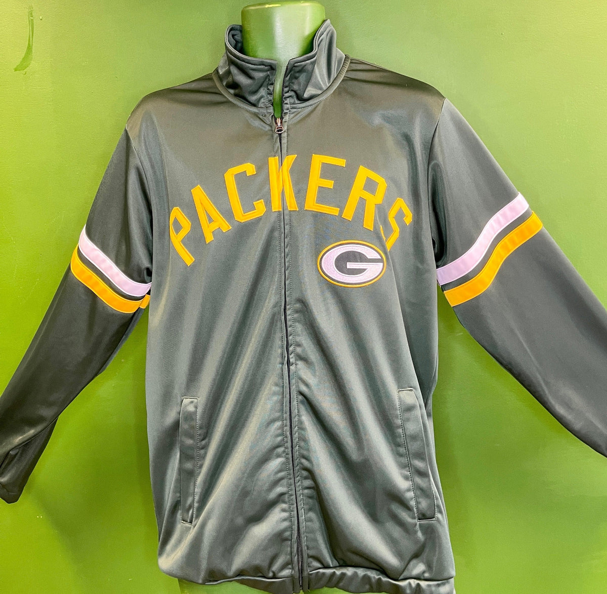 NFL Green Bay Packers Vintage ProLine Starter Jacket 1/2 Zip Men's