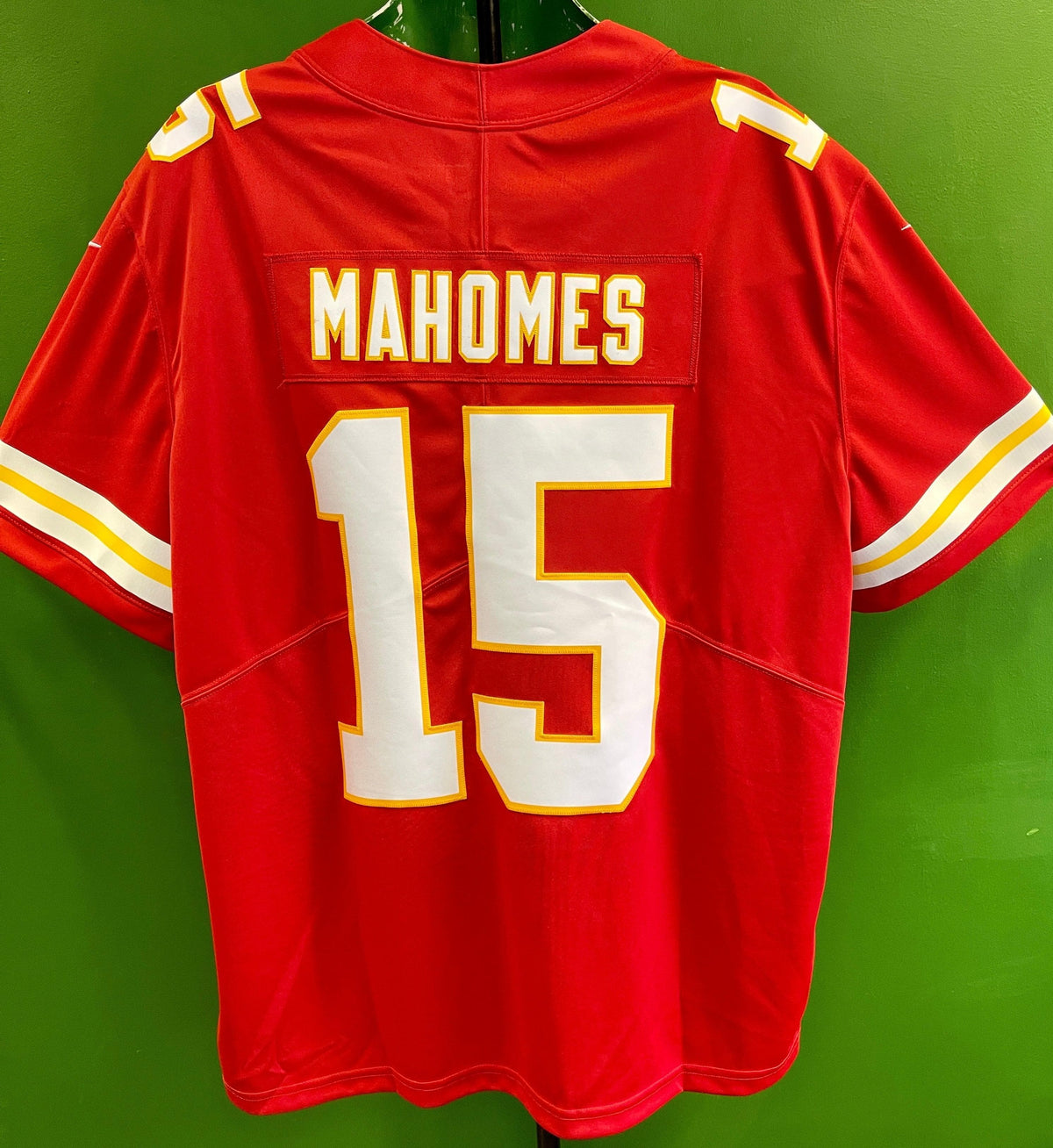 Patrick Mahomes #15 Kansas City Chiefs Stitched Red YOUTH S-XL