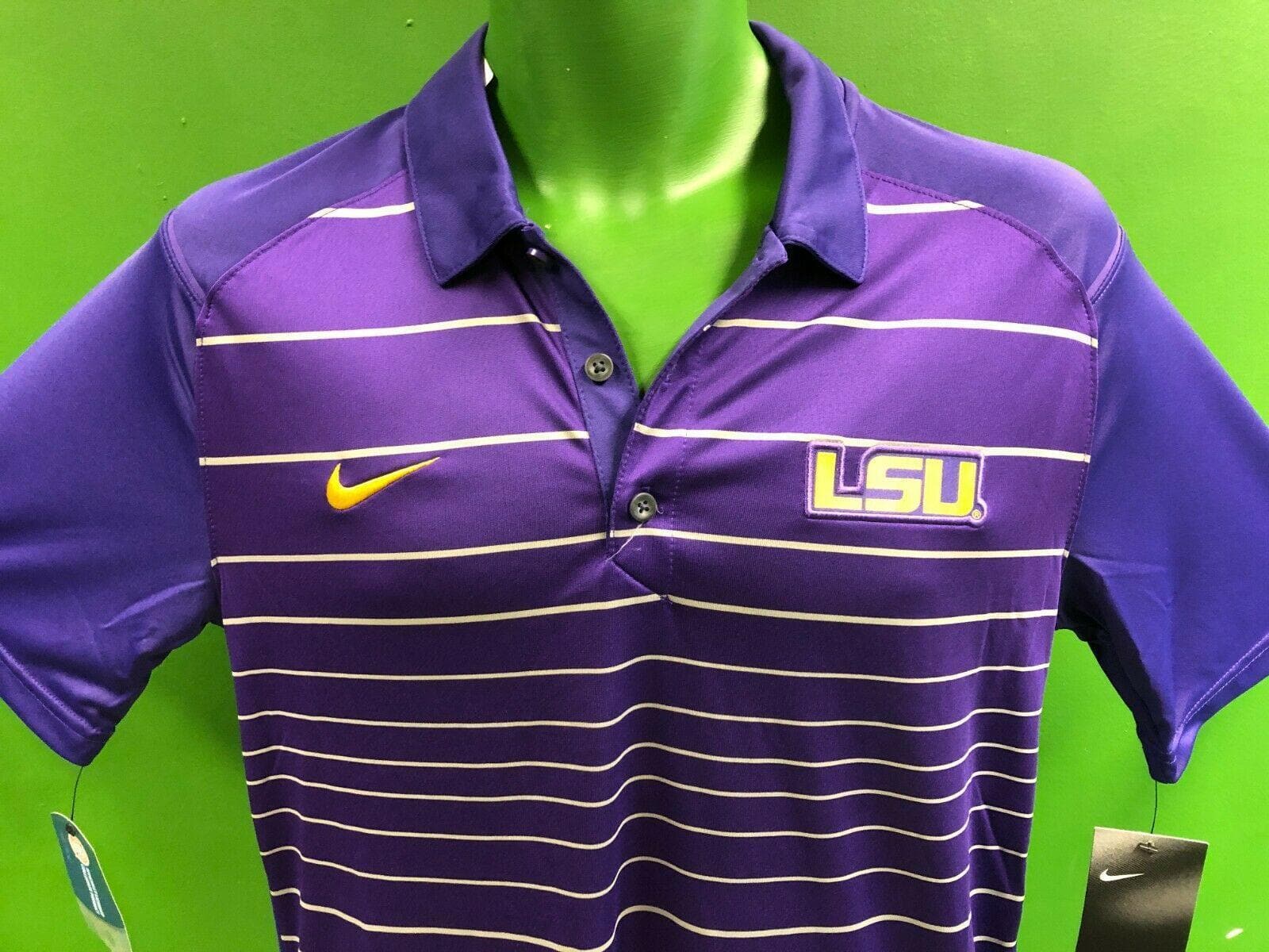 NCAA Louisiana State Tigers Nike Polo Shirt Men's Small NWT