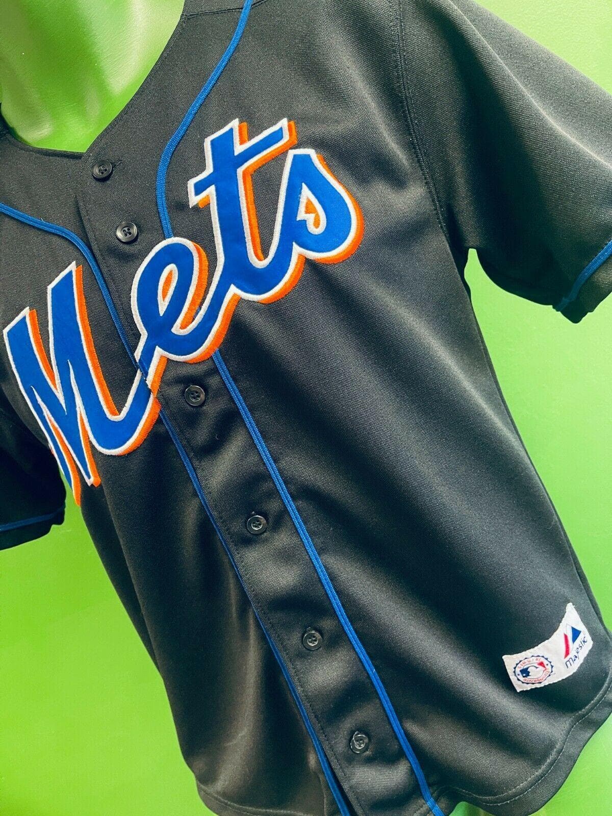 MLB New York Mets Majestic Baseball Jersey Stitched Youth Medium 10-12