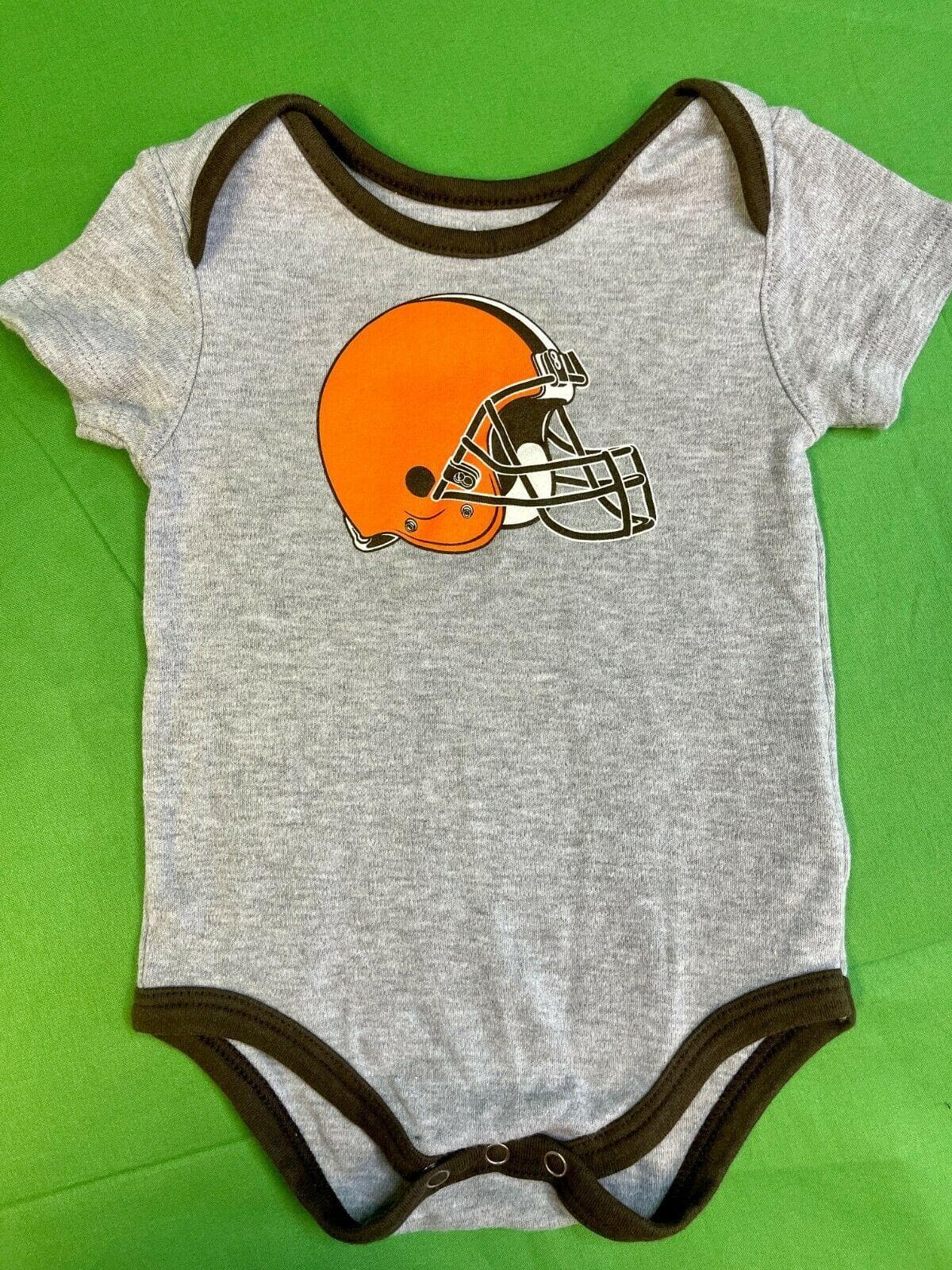 NFL Cleveland Browns Bodysuit/Vest Brown Girls' 18 months