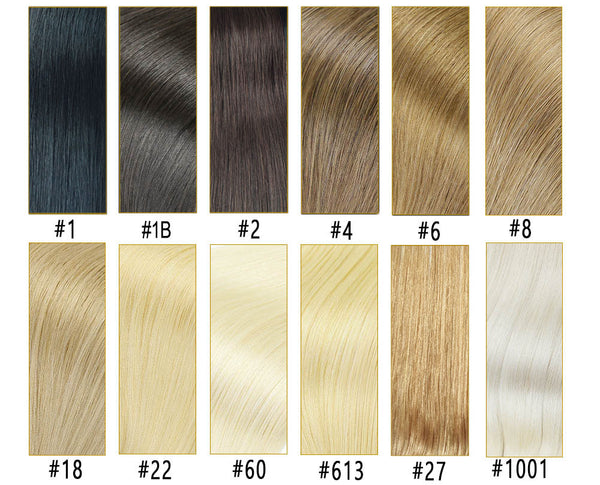 HSU Hair color chart