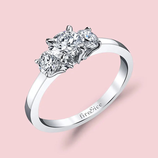 fire and ice diamond ring