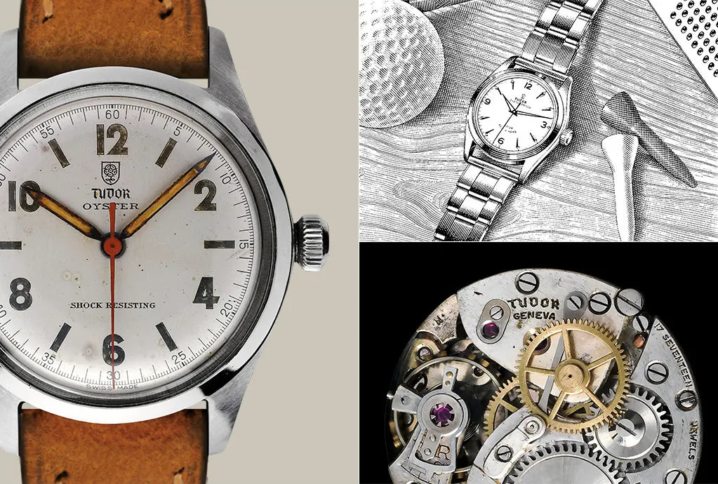 Collection of vintage Tudor watch designs