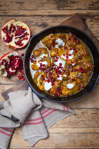Curried Chicken With Pomegranate