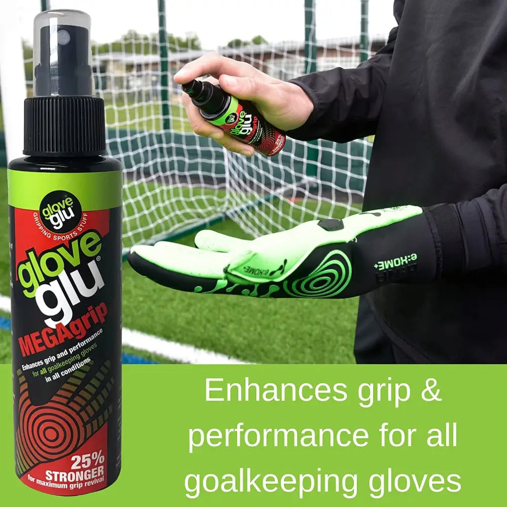gloveglu 120ml Original Goalkeeper Glove Grip Spray for New/Match  Goalkeeper Gloves
