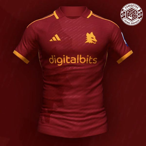 Periodo perioperatorio disfraz histórico 👀🇮🇹 Filtrada la nueva Camiseta AS Roma 23-24 Local —  CamisetasFutbolSorpresa