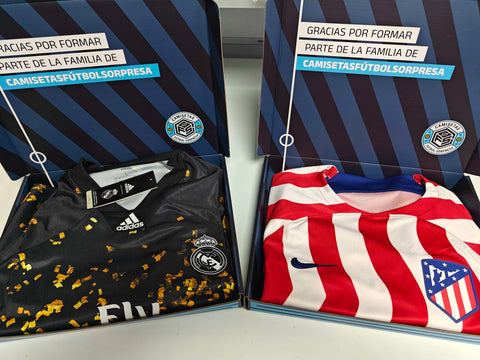 Caja Sorpresa Camisetas de Fútbol