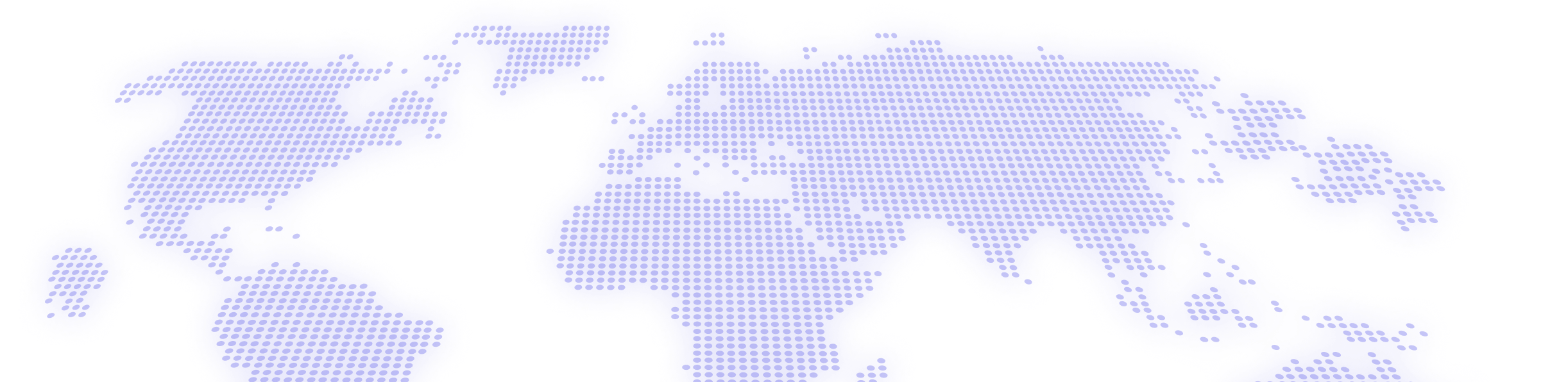 Abstract blue cloud-like shapes on a transparent background.