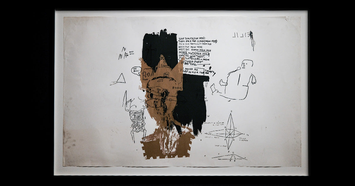 Jean Michel Basquiat King Pleasure Private Collection