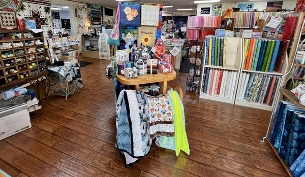 Poppy Quilt N Sew as you walk into the front door