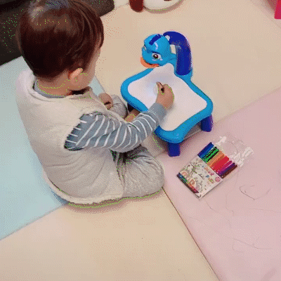 Mesa de Desenhos Interativos Infantil Vitelli