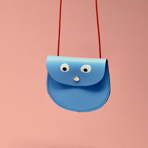 Ark Colour Design Googly Eye Pocket Purse - Cornflower