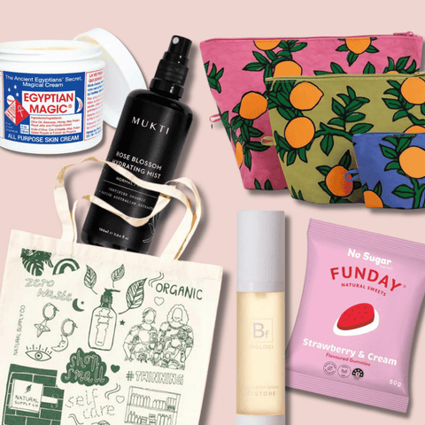 Long haul travel essentials by Celeste at Natural Supply Co