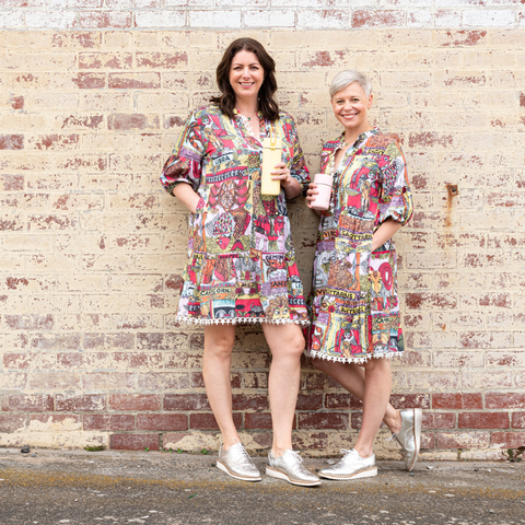 Sarah and Celeste - female founders and operators of Natural Supply Co