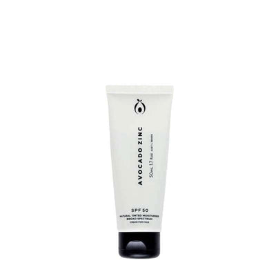 Avocado Zinc SPF 50 Natural Tinted Moisturiser