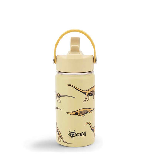 Cheeki Little Adventurer Insulated Water Bottle - Dinosaurs