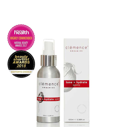 Clemence Organics Tone + Hydrate Spritz