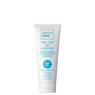 Ethical Zinc SPF50+ Daily Wear Light Sunscreen