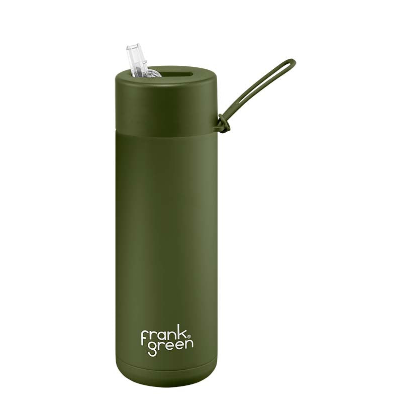 reusable water bottle with straw