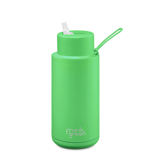 GREEN SMILEY BOTTLE 1L HF