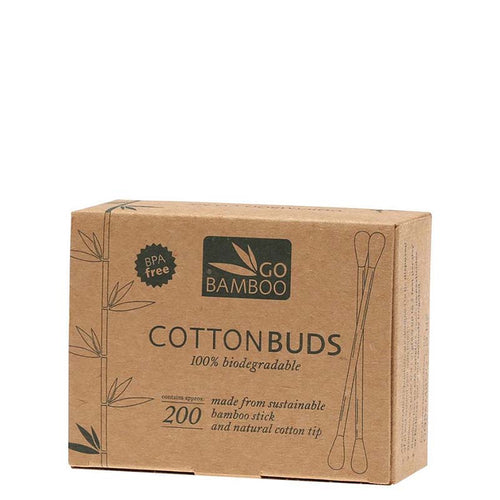 Go Bamboo Cotton Buds - Natural Supply Co