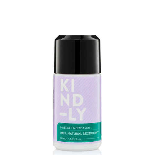 KIND-LY 100% Natural Deodorant Roll-On - Lavender & Bergamot - Natural Supply Co