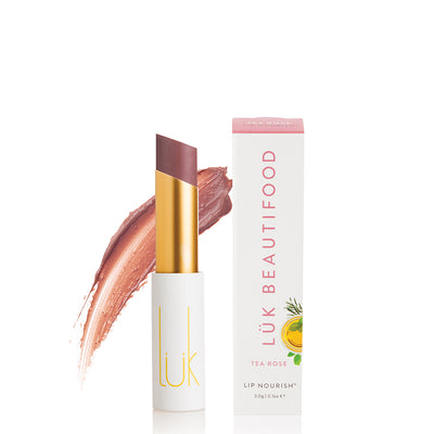 lük beautifood Lip Nourish - Tea Rose