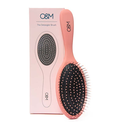 O&M Original Mineral Detangler Brush pink