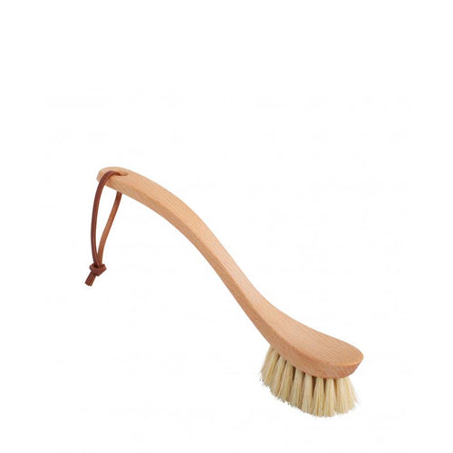 Redecker Curved Dishwashing Brush - Natural Tampico - Natural Supply Co