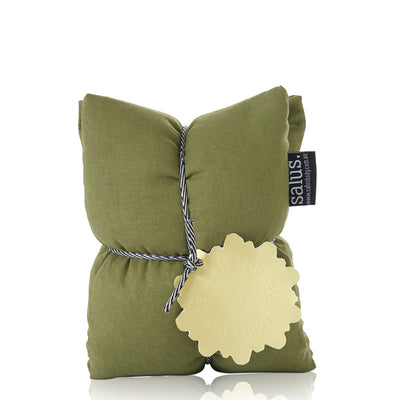 Salus Organic Lavender & Jasmine Heat Pillow - Moss Green