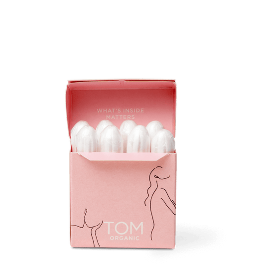 TOM Organic Tampons, Organic cotton tampons