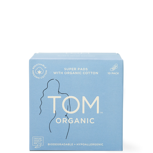 TOM Organic Super Ultra Thin Pads - Natural Supply Co