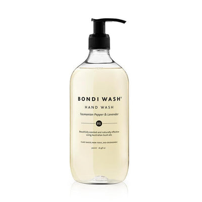 Bondi Wash Tasmanian Pepper & Lavender Hand Wash 500ml - Natural Supply Co