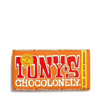 Tony's Chocolonely Milk Caramel Sea Salt Chocolate