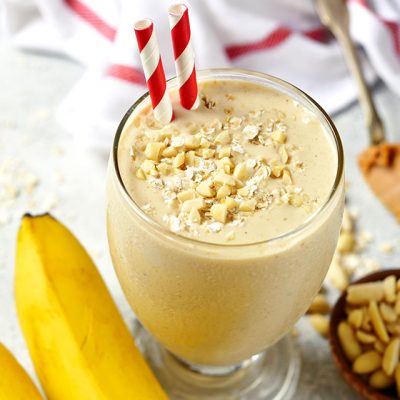 Peanut Butter and Jam Smoothie