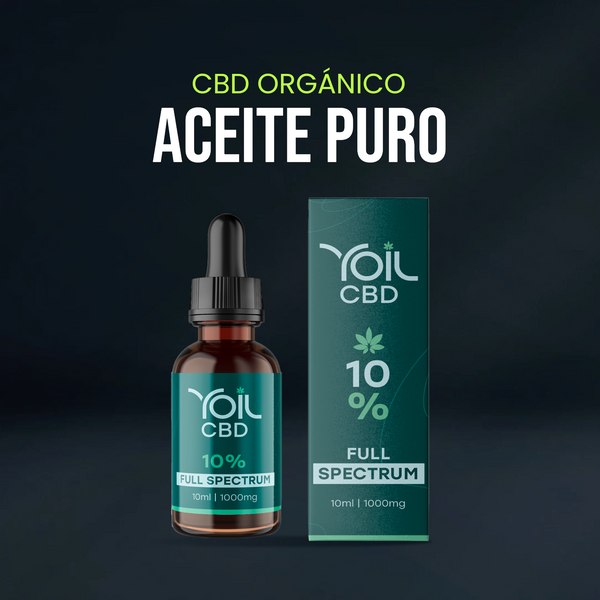 aceite yoil cbd puro y orgánico