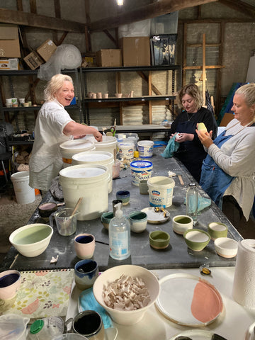 Glazing Pottery